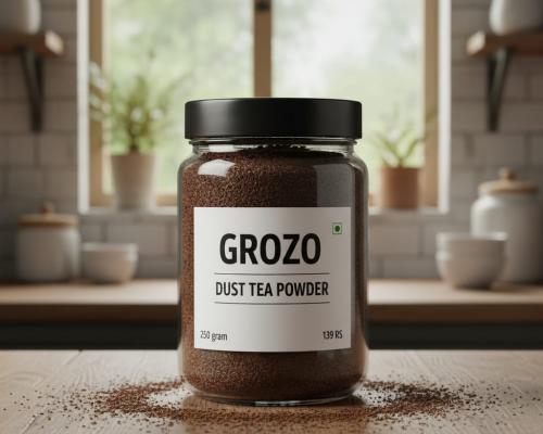 Dust Tea Powder – Strong South Indian Black Tea | 250g | Premium Blend For Bold Flavor img